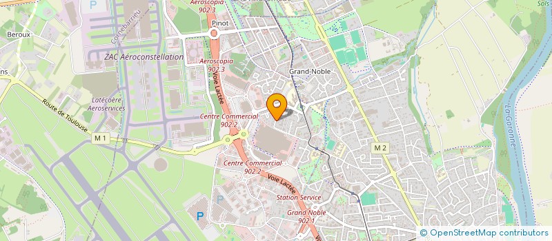 localisation de l'entreprise MONSIEUR REMY DACCORD  BLAGNAC