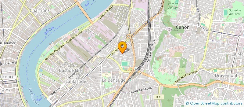 localisation de l'entreprise MONSIEUR REMY DAGAULT  BORDEAUX