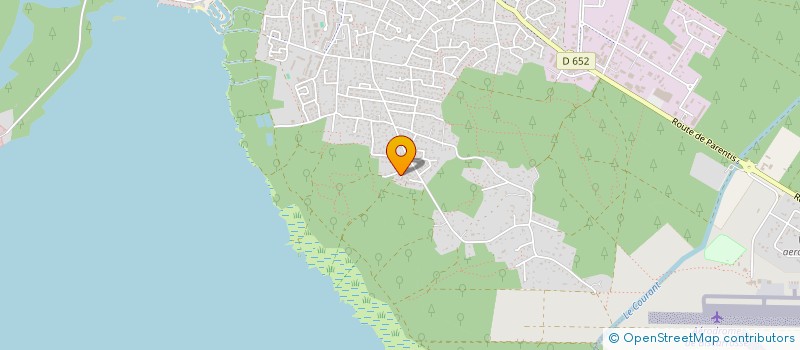 localisation de l'entreprise MONSIEUR REMY DANIEL  BISCARROSSE