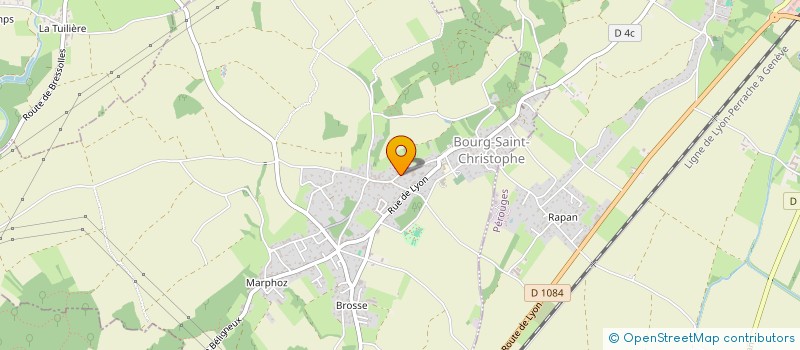 localisation de l'entreprise MONSIEUR REMY DANIEL JEAN DESCORME  BOURG-SAINT-CHRISTOPHE