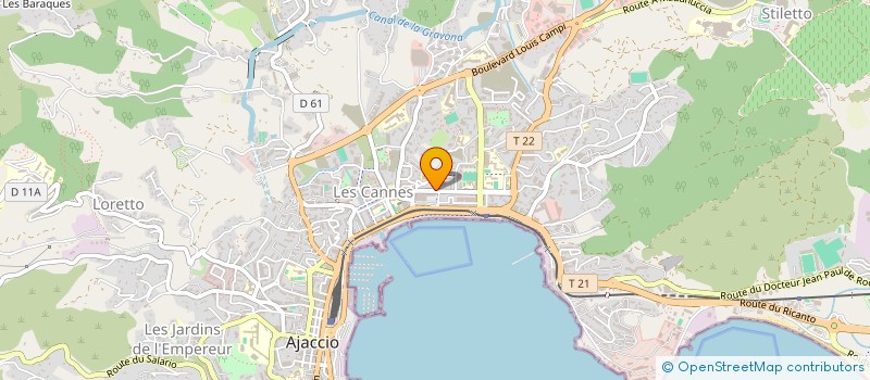 localisation de l'entreprise MONSIEUR REMY DARGENT à AJACCIO