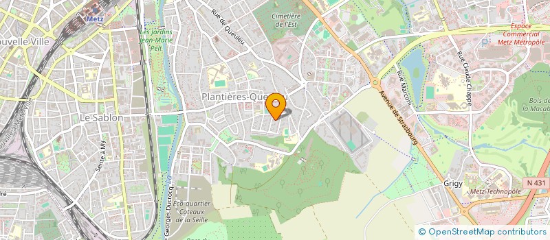 localisation de l'entreprise MONSIEUR REMY DE COSTA  METZ