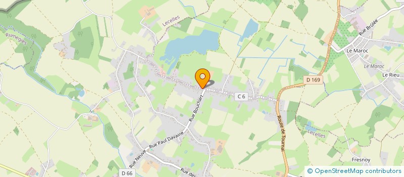 localisation de l'entreprise MONSIEUR REMY DE MEYER  LECELLES