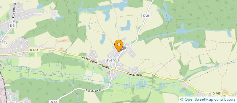 localisation de l'entreprise MONSIEUR REMY DE MONES à FAVEROIS