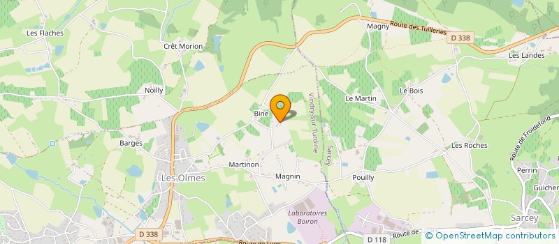 localisation de l'entreprise MONSIEUR REMY DE SAINT JEAN  VINDRY-SUR-TURDINE