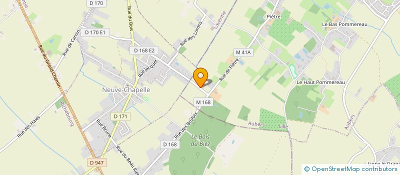 localisation de l'entreprise MONSIEUR REMY DEGAND à AUBERS