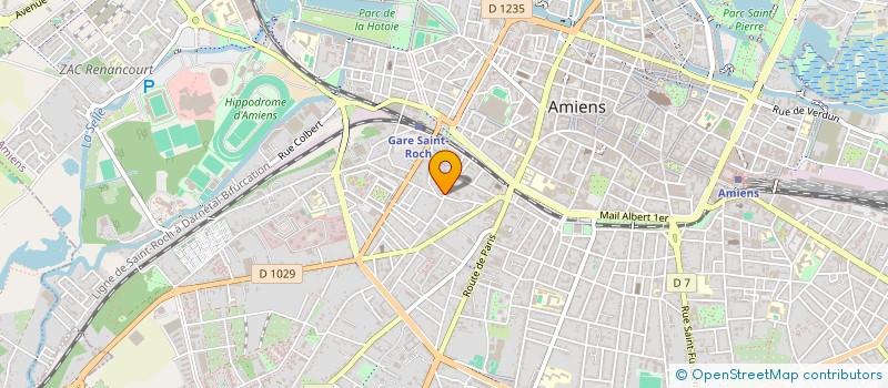 localisation de l'entreprise MONSIEUR REMY DEGROLARD  AMIENS