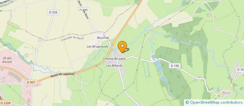 localisation de l'entreprise MONSIEUR REMY DELAINE RICARD  BOST