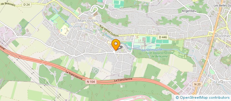 localisation de l'entreprise MONSIEUR REMY DELANAUD à MARCOUSSIS