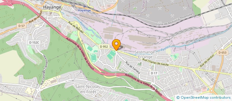 localisation de l'entreprise MONSIEUR REMY DELANZY à SEREMANGE-ERZANGE