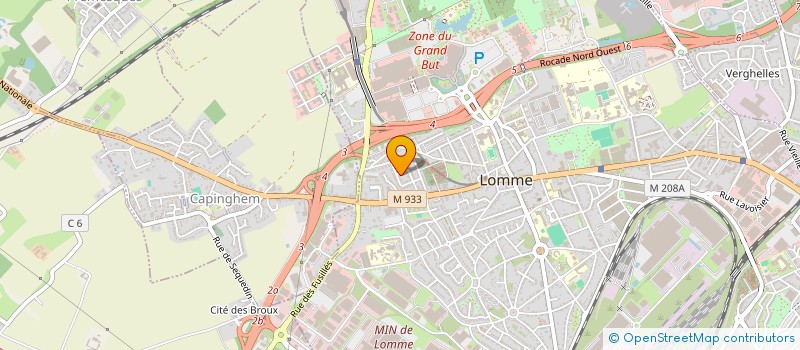 localisation de l'entreprise MONSIEUR REMY DELATTRE à LILLE