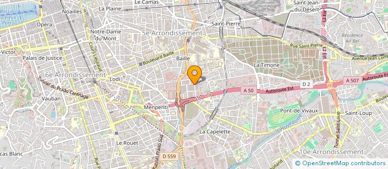 localisation de l'entreprise MONSIEUR REMY DELPODIO à MARSEILLE