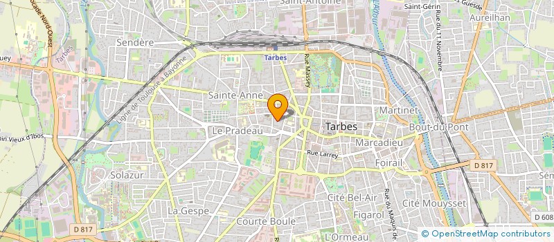 localisation de l'entreprise MONSIEUR REMY DENARD  TARBES