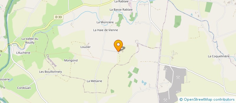 localisation de l'entreprise MONSIEUR REMY DEROUAULT  CHANTRIGNE