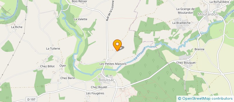 localisation de l'entreprise MONSIEUR REMY DEVEZEAUD à SALLES-DE-VILLEFAGNAN