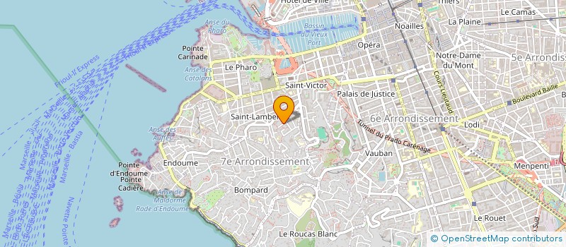 localisation de l'entreprise MONSIEUR REMY DISDIER à MARSEILLE