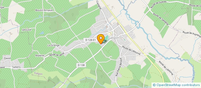 localisation de l'entreprise MONSIEUR REMY DOCHE  GALGON