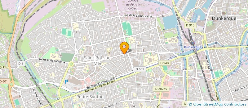 localisation de l'entreprise MONSIEUR REMY DORLENCOURT à DUNKERQUE