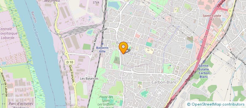 localisation de l'entreprise MONSIEUR REMY DOUENCE  BASSENS