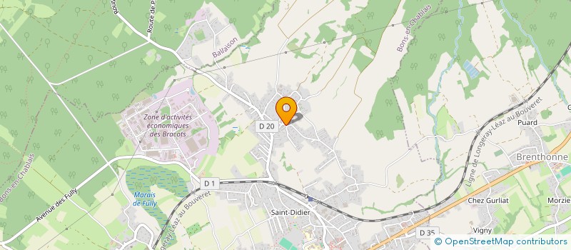 localisation de l'entreprise MONSIEUR REMY DUBAR  BONS-EN-CHABLAIS