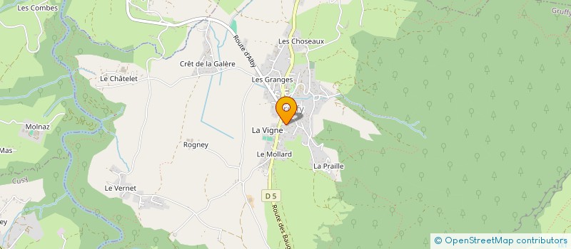 localisation de l'entreprise MONSIEUR REMY DUCRUET à VIUZ-LA-CHIESAZ