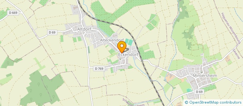 localisation de l'entreprise MONSIEUR REMY DUDT  WICKERSHEIM-WILSHAUSEN