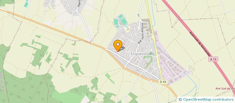 localisation de l'entreprise MONSIEUR REMY DUFAYS  ECQUEVILLY