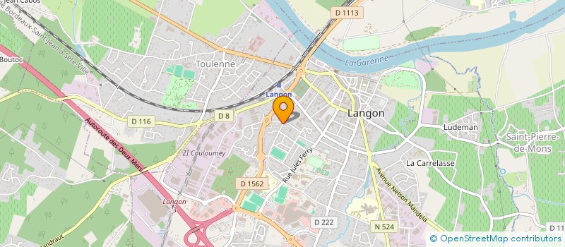localisation de l'entreprise MONSIEUR REMY DULUC à LANGON