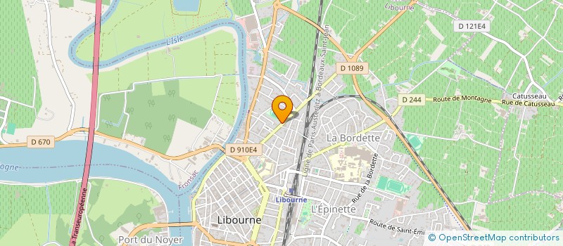 localisation de l'entreprise MONSIEUR REMY DUMON à LIBOURNE