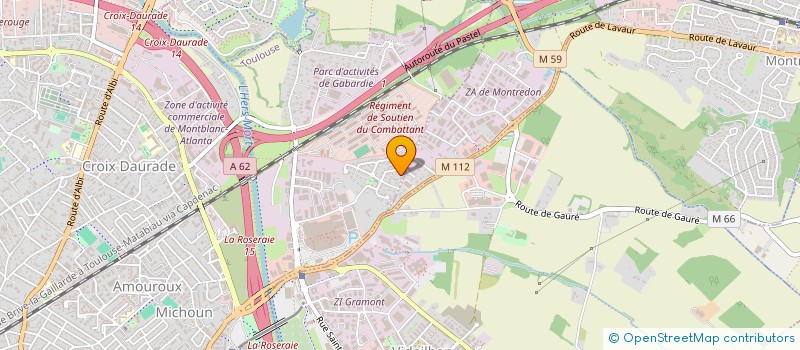 localisation de l'entreprise MONSIEUR REMY DUPIN à TOULOUSE