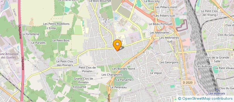 localisation de l'entreprise MONSIEUR REMY DURVILLE à SARAN