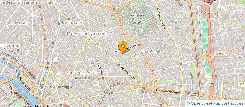 localisation de l'entreprise MONSIEUR REMY DUSSART-BAY  PARIS