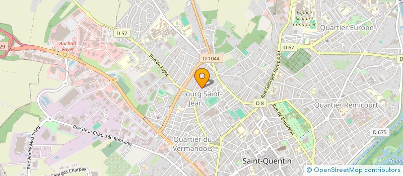 localisation de l'entreprise MONSIEUR REMY ELOY à SAINT-QUENTIN