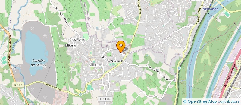 localisation de l'entreprise MONSIEUR REMY ESEBAG  MILLERY