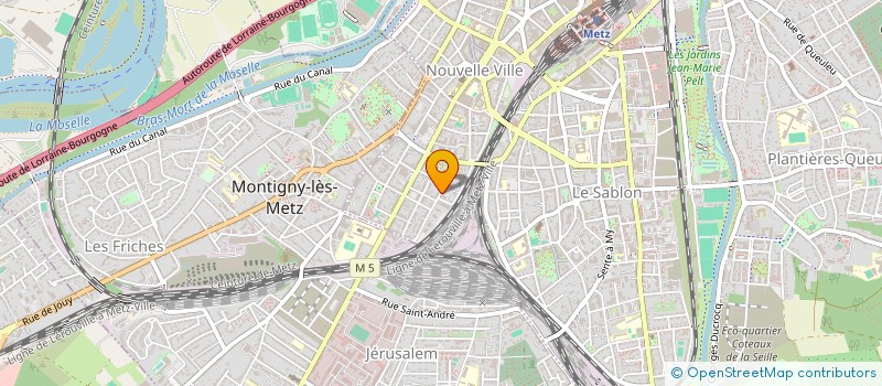 localisation de l'entreprise MONSIEUR REMY ESSEKABOU ALAZOULA  METZ