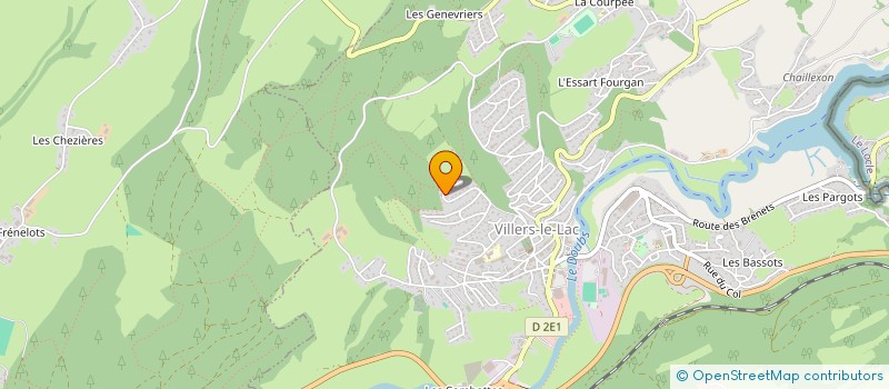 localisation de l'entreprise MONSIEUR REMY FAIVRE à VILLERS-LE-LAC