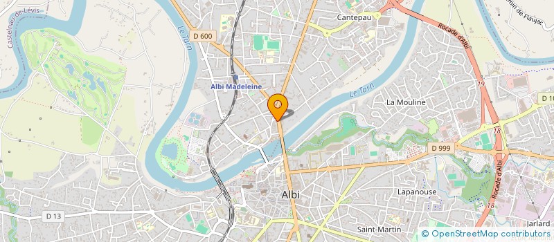 localisation de l'entreprise MONSIEUR REMY FAURE  ALBI