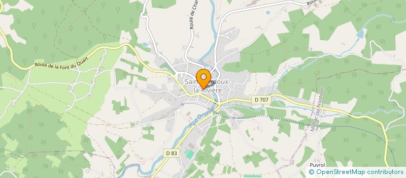 localisation de l'entreprise MONSIEUR REMY FAVIER à SAINT-PARDOUX-LA-RIVIERE