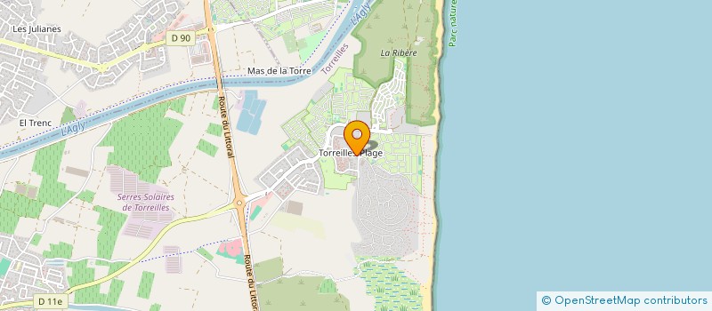 localisation de l'entreprise MONSIEUR REMY FEDELI  TORREILLES