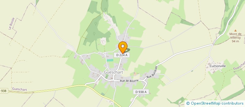 localisation de l'entreprise MONSIEUR REMY FLICOURT  GUESCHART