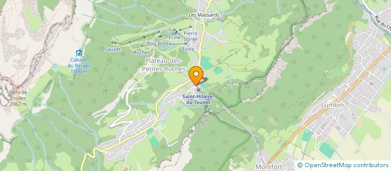 localisation de l'entreprise MONSIEUR REMY FLORCHINGER  PLATEAU-DES-PETITES-ROCHES