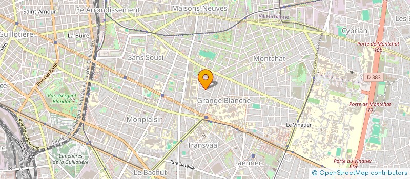 localisation de l'entreprise MONSIEUR REMY FONDACCI  LYON