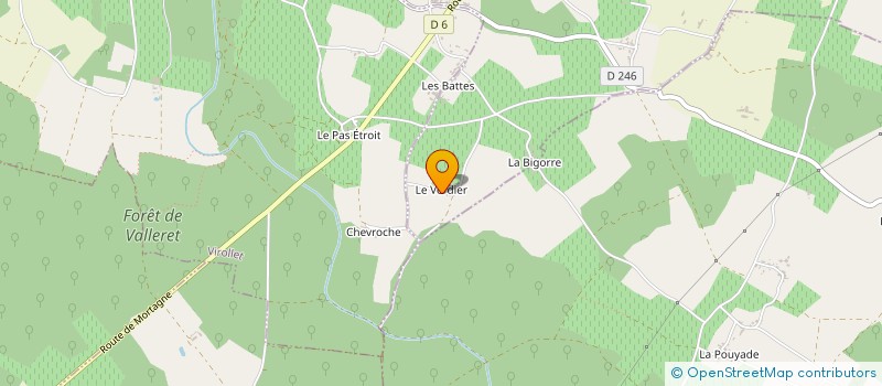 localisation de l'entreprise MONSIEUR REMY FOSSE  GEMOZAC