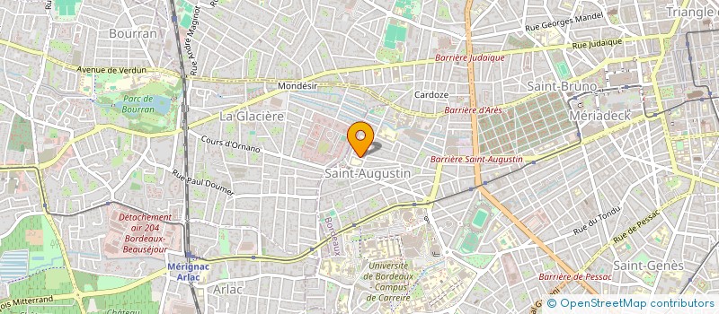 localisation de l'entreprise MONSIEUR REMY FOUREST  BORDEAUX