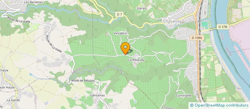 localisation de l'entreprise MONSIEUR REMY FRANCOIS  CHAVANAY