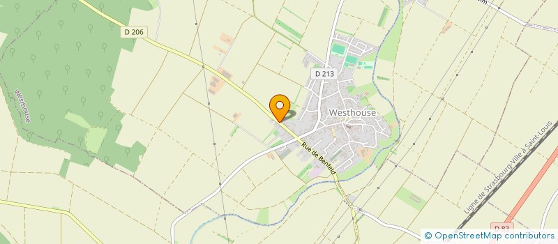 localisation de l'entreprise MONSIEUR REMY FUCHS  WESTHOUSE