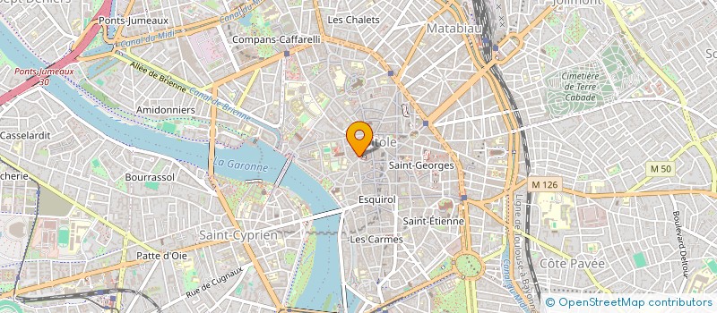 localisation de l'entreprise MONSIEUR REMY FUENTES  TOULOUSE