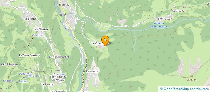 localisation de l'entreprise MONSIEUR REMY GAILLOT  SAINT-GERVAIS-LES-BAINS