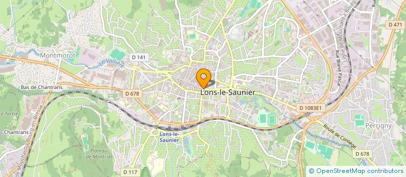 localisation de l'entreprise MONSIEUR REMY GANDELIN  LONS-LE-SAUNIER