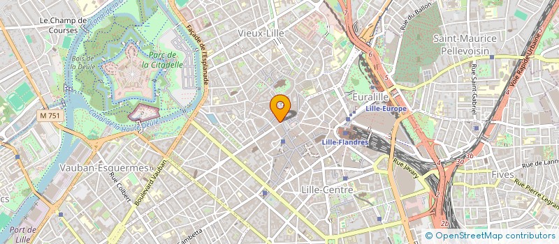 localisation de l'entreprise MONSIEUR REMY GANDOLFO à LILLE